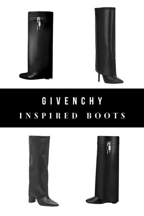 givenchy shark boots look alike.